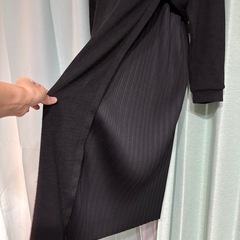 Alphabet's alphabet黒ワンピース（プリーツ付き）☆の画像