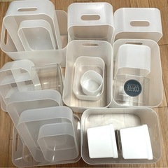 収納ケース まとめ売り 21個セットの画像