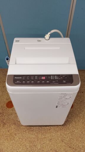 2020年製　パナソニック6kg 洗濯機　直接引き取りの場合¥9000円引 Panasonic 全自動電気洗濯機 6.0kg 2019年製 NA-F60PB13 (uribo