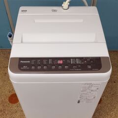 Panasonic 全自動電気洗濯機 6.0kg 2019年製 NA-F60PB13の画像