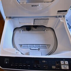 ●延長保証付き(^^♪●シャープ　乾燥機付き　洗濯機　ES-TX6GJ 中古品●相模原　横浜　神奈川●SHARP　洗濯乾燥機●の画像