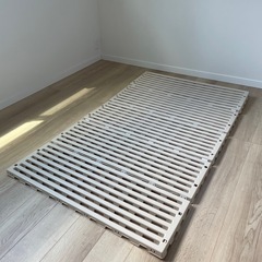定価9500円！折りたたみすのこシングルの画像