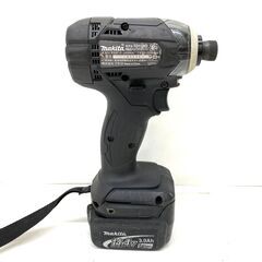 店頭引き渡し 中古 makita 充電式 インパクトドライバ TD138D バッテリー付きの画像