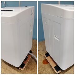 アイリスオーヤマ 全自動電気洗濯機 5.0kg 2023年製 IAW-T504の画像