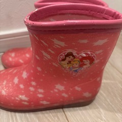 長靴　ディズニープリンセス　18cmの画像