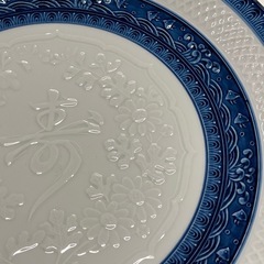 H 2507-655 有田焼 萬永窯 大皿 中古美品の画像