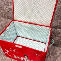 白雪姫と七人のこびと カラーBOX収納 フタ付きの画像