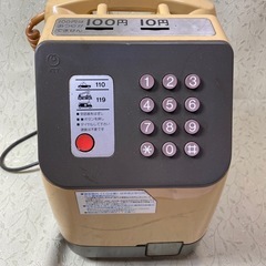 まとめて取引済 ② プッシュ式公衆電話 675P-VB 日本電信...