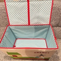 ブレーメンの音楽隊  収納BOX フタ付きの画像