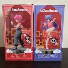 【新作セット】 らんま2分の1 Luminasta フィギュア 早乙女乱馬 シャンプー　２体セットの画像
