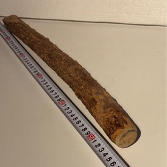 全長55cm 木製ナチュラルすりこぎ棒　の画像