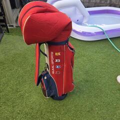 QUIMILI SPORTSキャディバック　クラブセットの画像