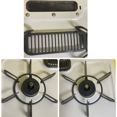 高〇85 ガスコンロLP用 パロマ 白 比較的綺麗！の画像