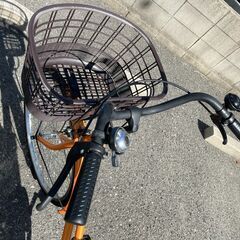 ◆早い方優先!! 使用約1カ月☆ 26インチ 自転車 オレンジ ココナッツGの画像