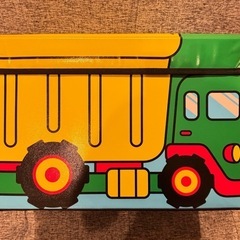 おもちゃBOX  緑  椅子にもなりますの画像