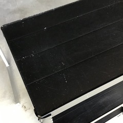 ●販売終了●フリーラック　棚　シェルフ　ブラック　中古品　※キャスター動き悪いですの画像
