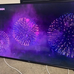 ハイセンス 55V型 液晶テレビ 4Kチューナー内蔵 55U7F ちょい訳アリの画像