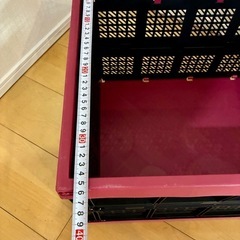 折りたたみ収納ボックス(2ケース)の画像