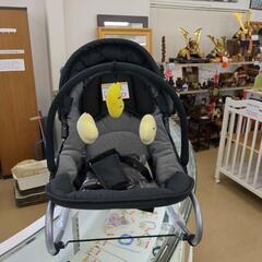 KATOJI  ベビーバウンサー  ブラック＆グレーカラー 美品・袋付き【こちらは店舗です。浜村鹿野温泉ICから3分 買取本舗 宮本リサイクル 営業時間9～19時 定休日水曜のみ←連絡できませんm(_ _)m】の画像