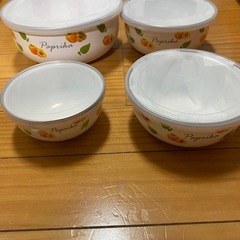 食品ボウル4pcsセットの画像