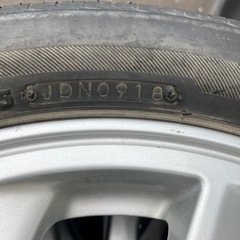 
訳あり　 ダイハツ純正ホイール タイヤセット　パンクあり訳あり　　 の画像