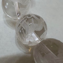 龍神　彫り　水晶の画像