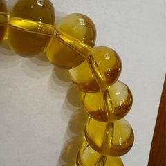 シトリン　天然　みかん型の画像
