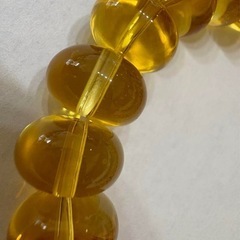 シトリン　天然　みかん型の画像