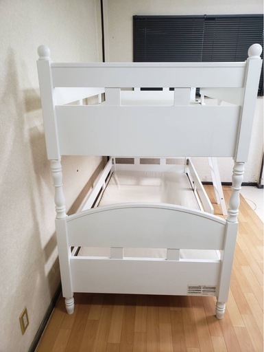 二段ベッド　専用マットレス付き