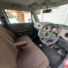 車検ロングR9/5まで!! 修復歴無し アルトラパン X 低燃費のCVT 可愛いチェリーピンクパール タイヤバリ溝 陸送業販価格で対応します!!の画像