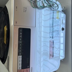 【良品綺麗】日立ドラム式洗濯機　BD-NX120BL 2019年製の画像