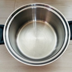 お値下げ！美品！【ビタクラフト（5層） 】両手鍋 ナベ No.5204  4.0L 内径21cm  の画像