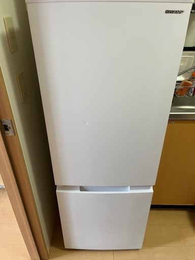 【8月引渡し,40%オフ中】SHARP 冷蔵庫 SJ-D18K-W（179L）