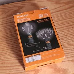 TASCAM DR-07MKII microSDカード4GB付 箱有 電池付の画像