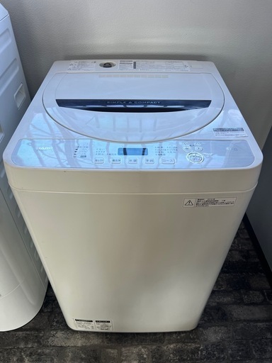 【配達あり】シャープ洗濯機ES-GE4B-C
