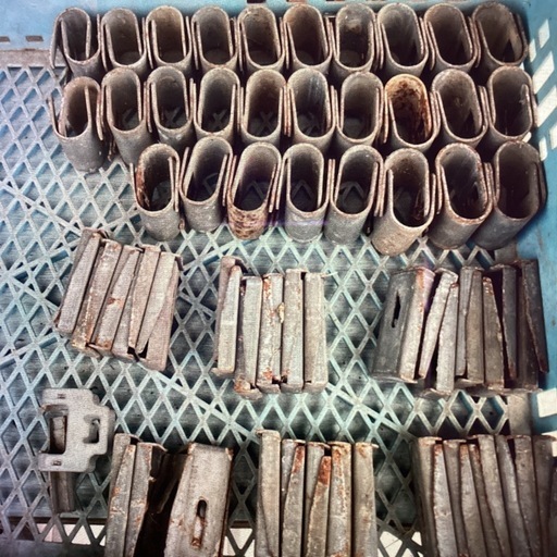 カチックス クロスワン 径22ミリ 229個 中古品 パイプハウス ビニール