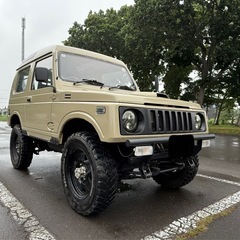 スズキ　ジムニーja11車検付き　希少ハイルーフの画像