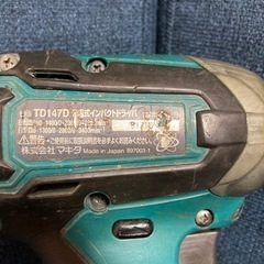【ジャンク品】マキタ　TD147D  コードレスインパクトドライバー　 の画像