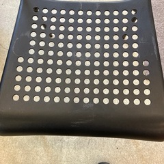 T2507-333 ダイニングチェア 組み立て式 ブラック ③ キズ汚れ有りの画像