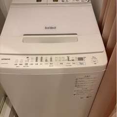 HITACHI 洗濯機　2020年製　BW-X100FE8 10kg ホワイト　早い者勝ち！！の画像