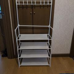 白いラック！美品です✨の画像