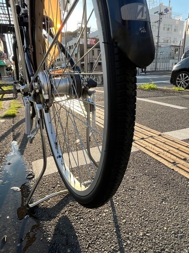 中古ブリヂストン電動アシスト自転車ベルト式B200 大阪