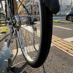 中古ブリヂストン電動アシスト自転車ベルト式B200 大阪 (となり