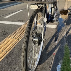 中古ブリヂストン電動アシスト自転車ベルト式B200 大阪 (となり