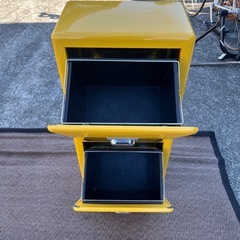 ★dulton ダルトン ダストボックス ゴミ箱★100-133★イエロー yellow 黄色★の画像