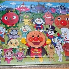 【知育玩具】【2点セット】（30ピース）アンパンマン 天才能 はじめてのパズルの画像
