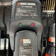 ブラックアンドデッカー 充電 2in ドリルドライバー HP126 12V BLACK＆DECKER  リサイクルショップ宮崎屋　住吉店25.7.26の画像