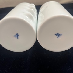 白山陶器 ファンシーカップ2点セットの画像
