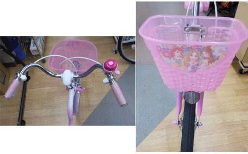 商談中 子供用自転車 18インチ ディズニープリンセス ピンク