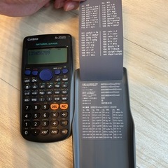 CASIO 関数電卓 fx-373ES（ケース付き） 美品　の画像